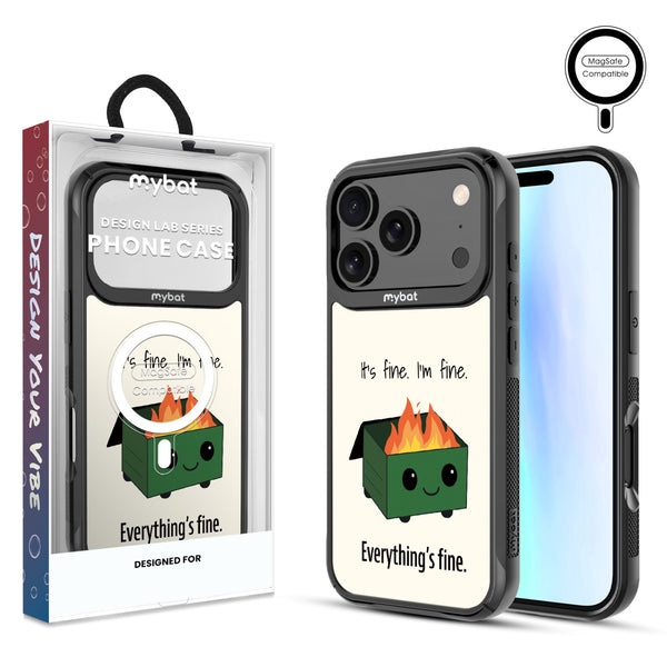 MyBat Design Lab Series MagSafe Case for Apple iPhone 17 Pro - Dumpster Fire - MIP17PCSLESMSMP255-1.jpg