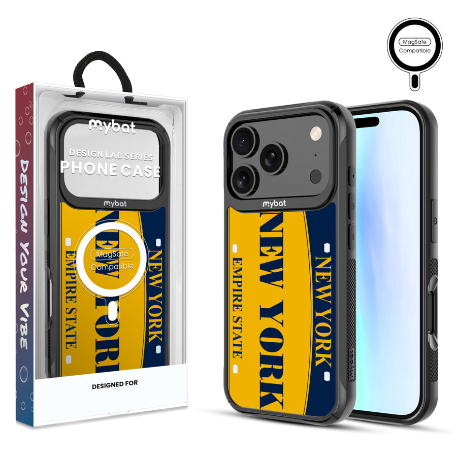 MyBat Design Lab Series MagSafe Case for Apple iPhone 17 Pro - New York License Plate - MIP17PCSLESMSMP258-1.jpg