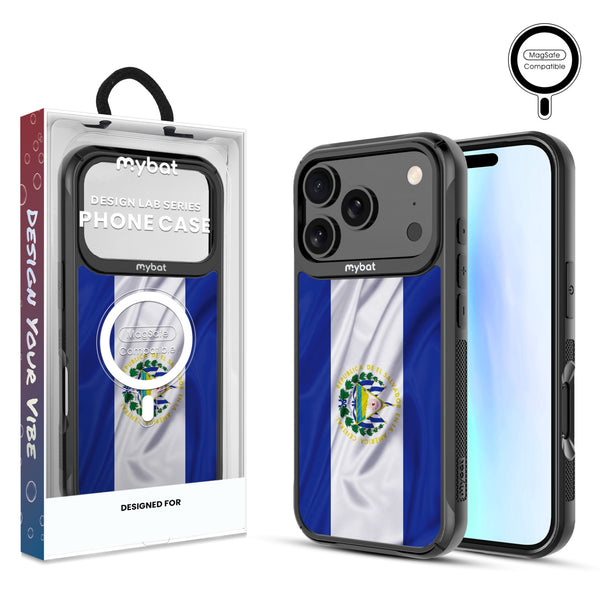 MyBat Design Lab Series MagSafe Case for Apple iPhone 17 Pro - El Salvador Flag - MIP17PCSLESMSMP260-1.jpg
