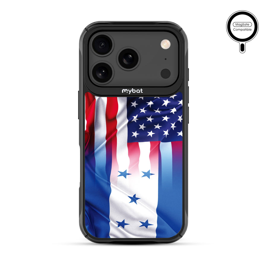 MyBat Design Lab Series MagSafe Case for Apple iPhone 17 Pro – Honduras-USA Flag - MIP17PCSLESMSMP263-3.jpg