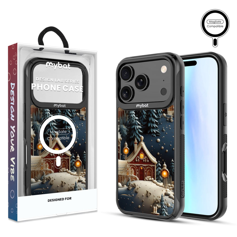 MyBat Design Lab Series MagSafe Case for Apple iPhone 17 Pro - Home for the Holidays