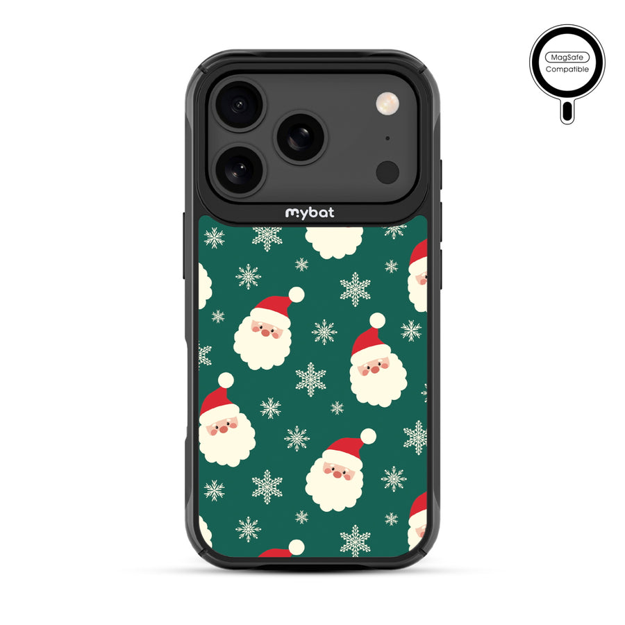 MyBat Design Lab Series MagSafe Case for Apple iPhone 17 Pro - Jolly Saint Nick - MIP17PCSLESMSMP271-3.jpg