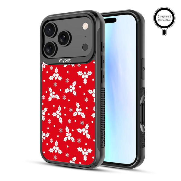 MyBat Design Lab Series MagSafe Case for Apple iPhone 17 Pro - Merry Mistletoe - MIP17PCSLESMSMP290-2.jpg
