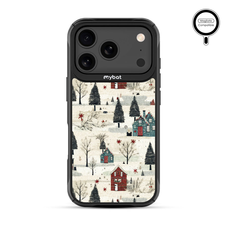 MyBat Design Lab Series MagSafe Case for Apple iPhone 17 Pro - Charming Cottages