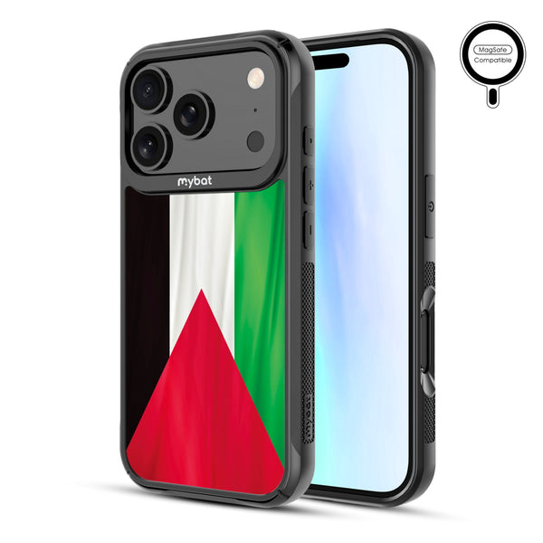 MyBat Design Lab Series MagSafe Case for Apple iPhone 17 Pro - Palestine Flag - MIP17PCSLESMSMP306-2.jpg