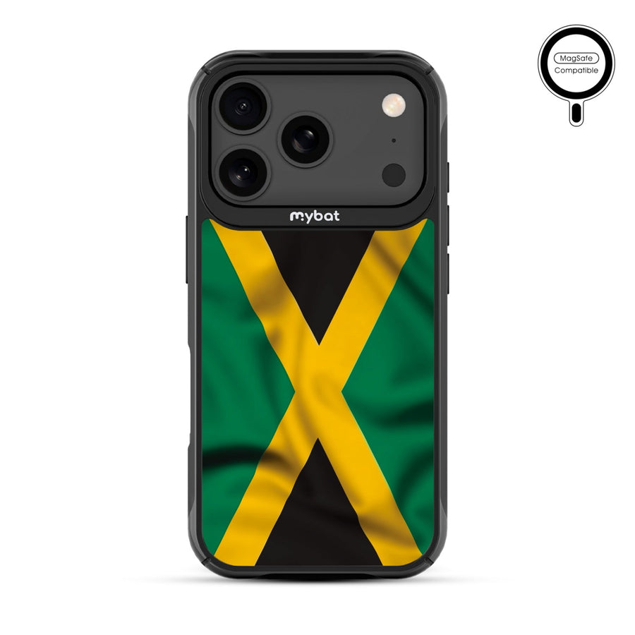 MyBat Design Lab Series MagSafe Case for Apple iPhone 17 Pro - Jamaica Flag