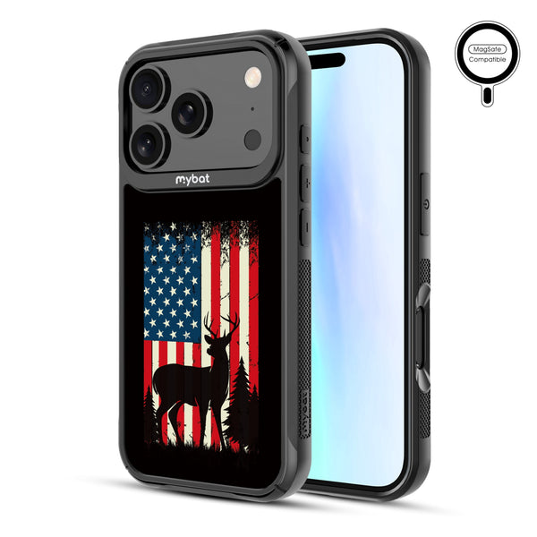 MyBat Design Lab Series MagSafe Case for Apple iPhone 17 Pro - Stars, Stripes and Stags - MIP17PCSLESMSMP319-2.jpg