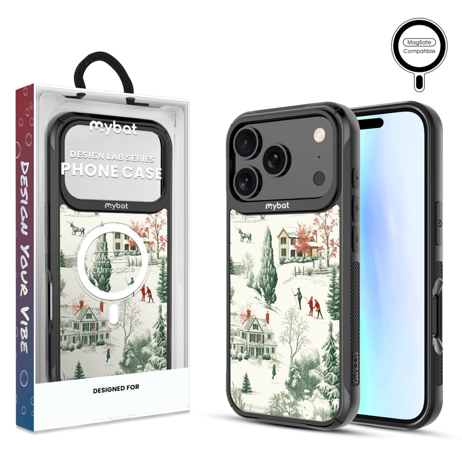 MyBat Design Lab Series MagSafe Case for Apple iPhone 17 Pro - Ski Lodge