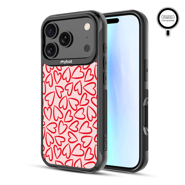 MyBat Design Lab Series MagSafe Case for Apple iPhone 17 Pro - Endless Hearts - MIP17PCSLESMSMP338-2.jpg