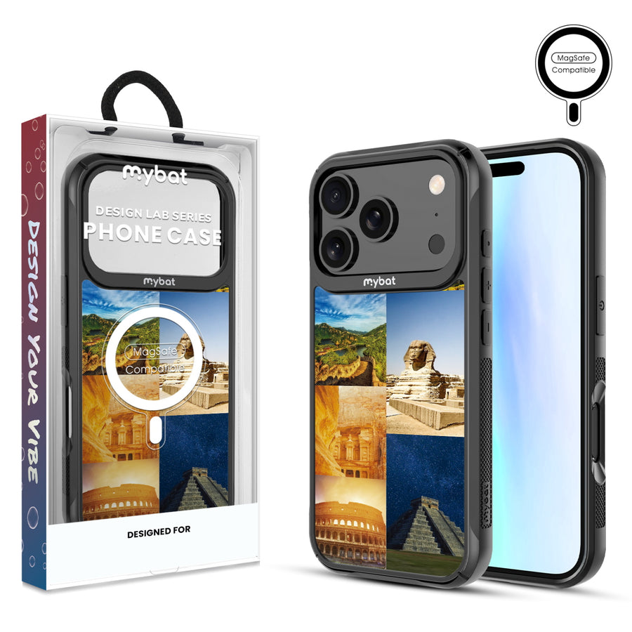 MyBat Design Lab Series MagSafe Case for Apple iPhone 17 Pro - 7 Wonders - MIP17PCSLESMSMP352-1.jpg