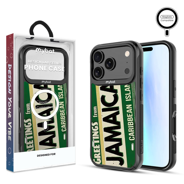 MyBat Design Lab Series MagSafe Case for Apple iPhone 17 Pro - Jamaica License Plate - MIP17PCSLESMSMP366-1.jpg