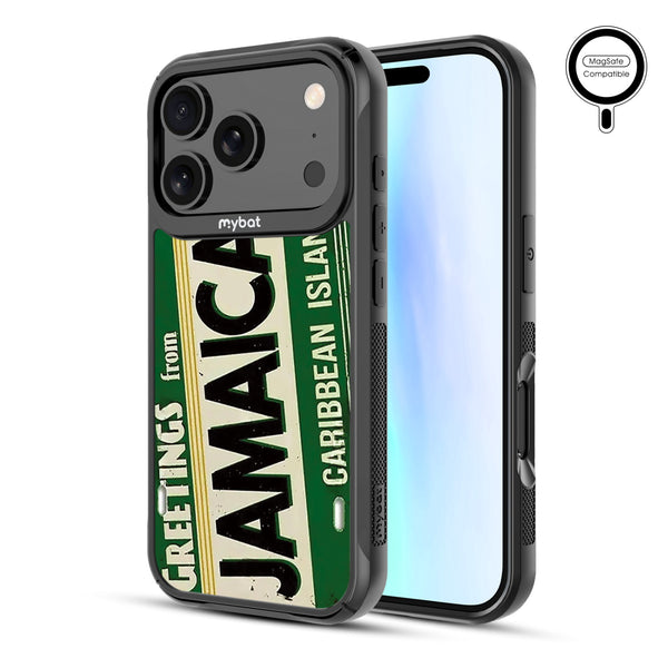 MyBat Design Lab Series MagSafe Case for Apple iPhone 17 Pro - Jamaica License Plate - MIP17PCSLESMSMP366-2.jpg