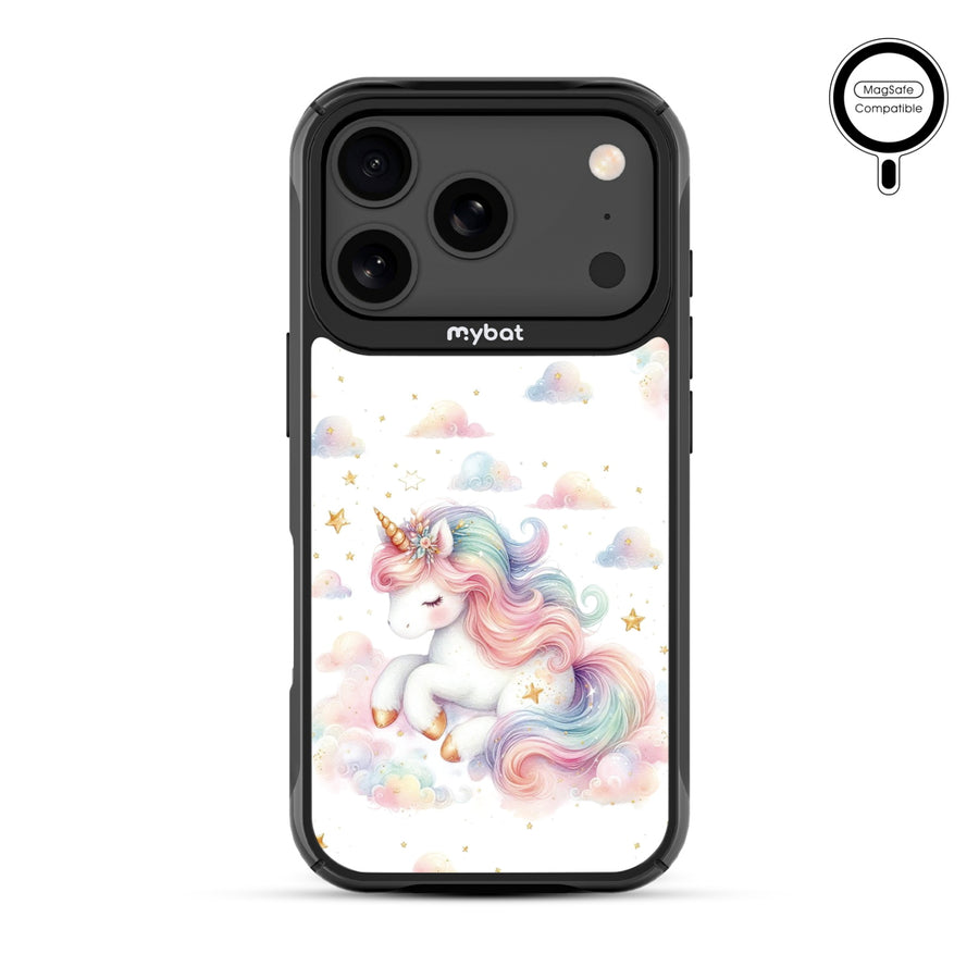 MyBat Design Lab Series MagSafe Case for Apple iPhone 17 Pro - Rainbow Unicorn - MIP17PCSLESMSMP392-3.jpg