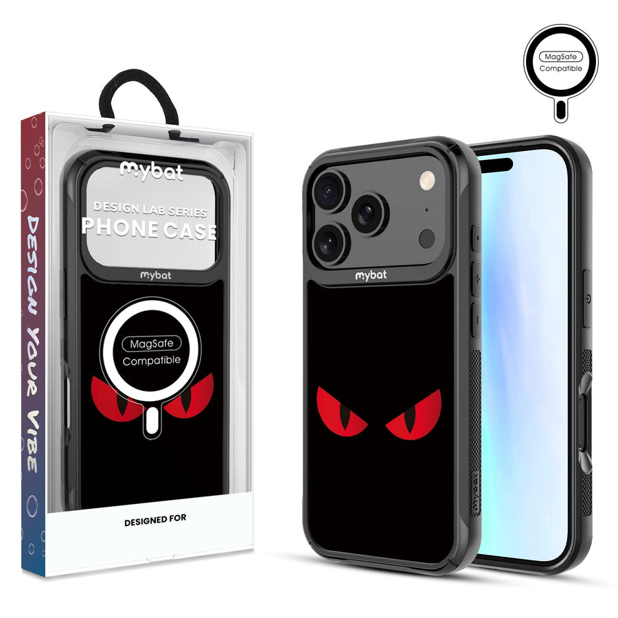 MyBat Design Lab Series MagSafe Case for Apple iPhone 17 Pro - Red Eyes