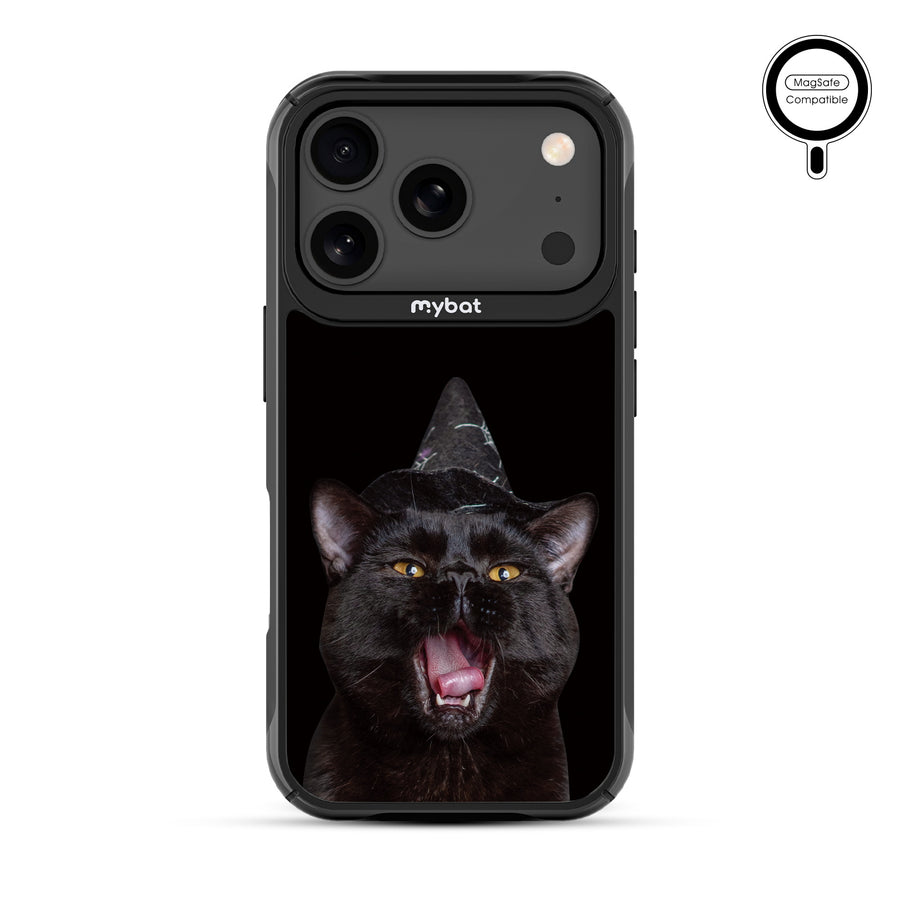 MyBat Design Lab Series MagSafe Case for Apple iPhone 17 Pro - Witch’s Cat - MIP17PCSLESMSMP403-3.jpg