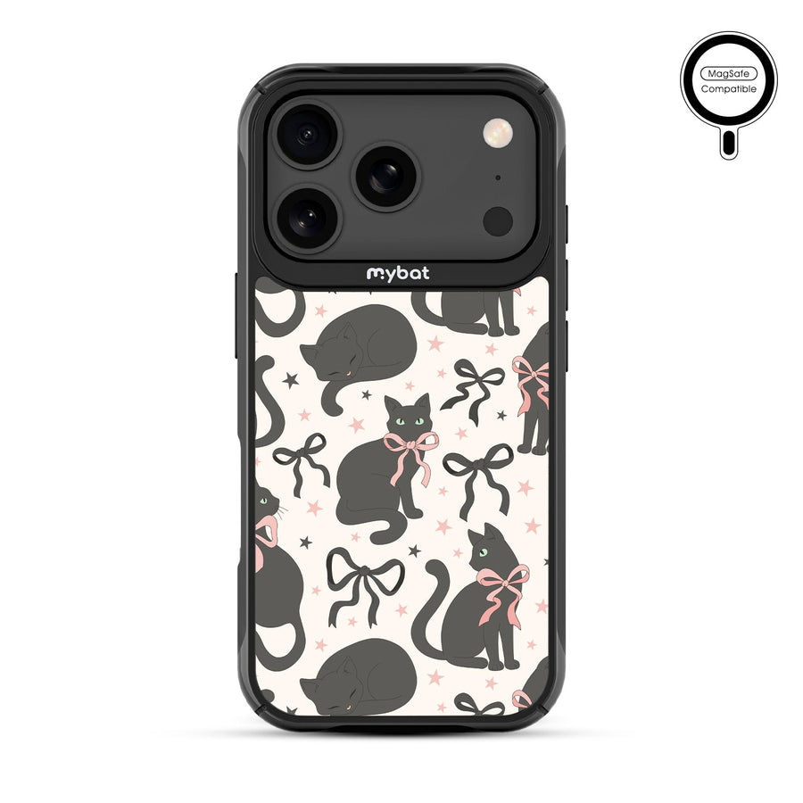 MyBat Design Lab Series MagSafe Case for Apple iPhone 17 Pro - Coquette Cat