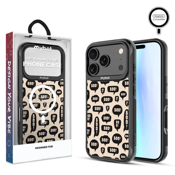 MyBat Design Lab Series MagSafe Case for Apple iPhone 17 Pro - Text Me Boo - MIP17PCSLESMSMP414-1.jpg