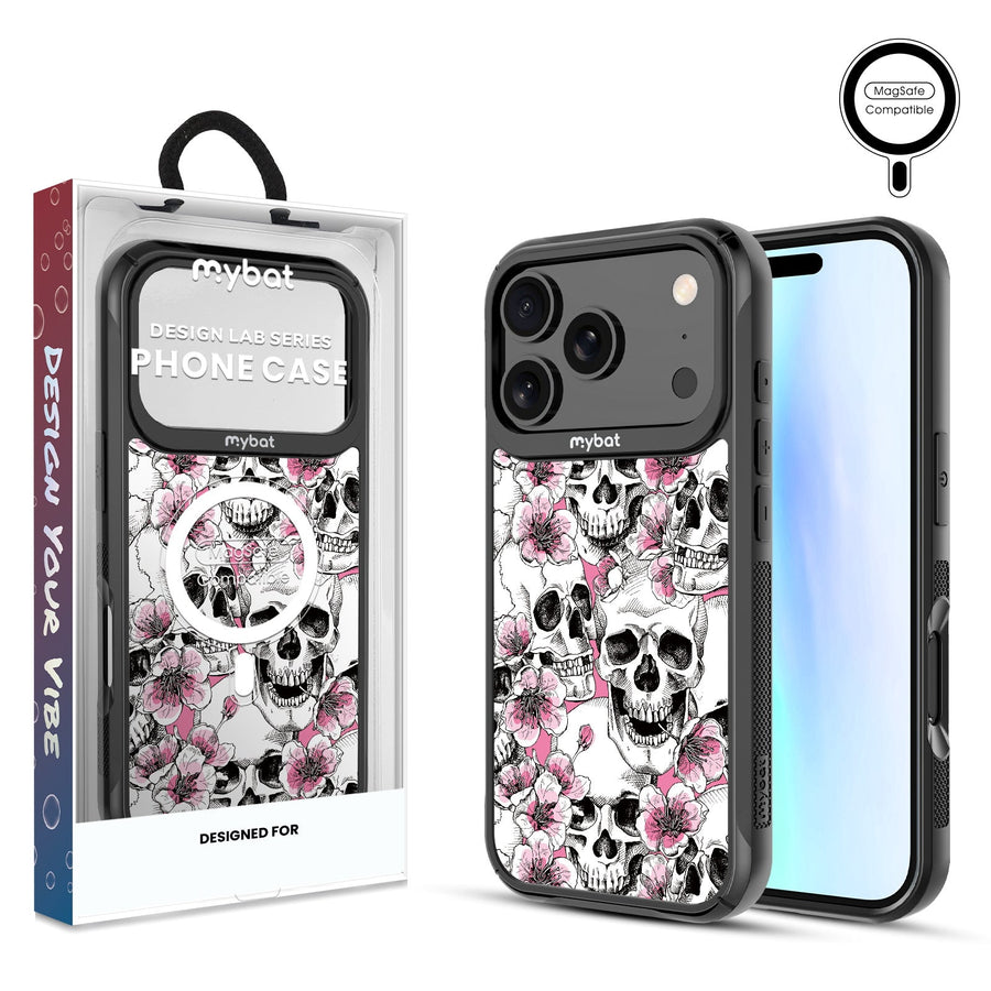 MyBat Design Lab Series MagSafe Case for Apple iPhone 17 Pro - Death Blooms