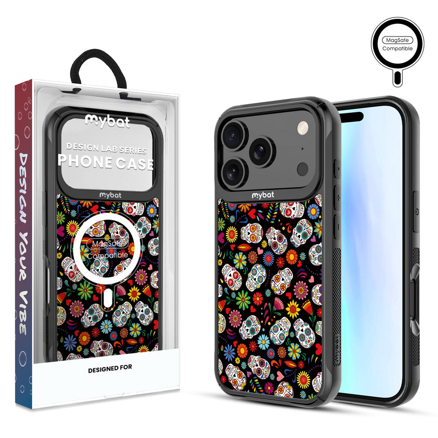 MyBat Design Lab Series MagSafe Case for Apple iPhone 17 Pro - Fiesta Skulls - MIP17PCSLESMSMP421-1.jpg