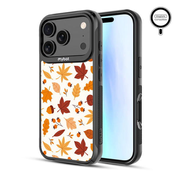 MyBat Design Lab Series MagSafe Case for Apple iPhone 17 Pro - Falling Leaves - MIP17PCSLESMSMP424-2.jpg