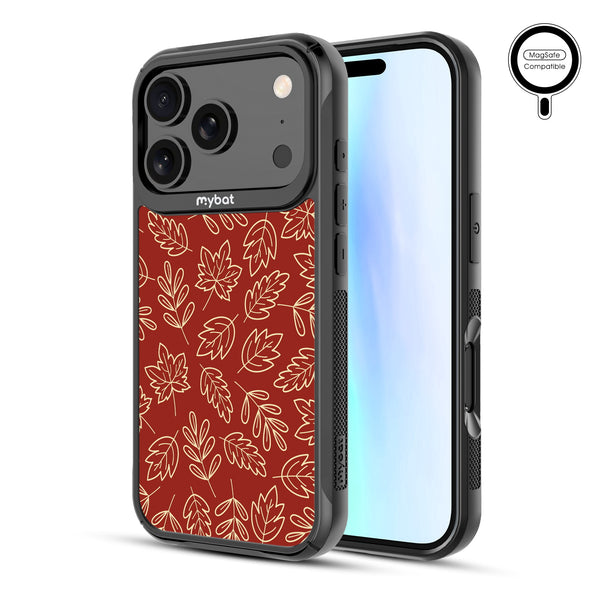 MyBat Design Lab Series MagSafe Case for Apple iPhone 17 Pro - Leaf Lines - MIP17PCSLESMSMP429-2.jpg
