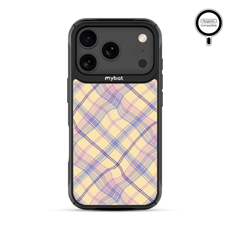 MyBat Design Lab Series MagSafe Case for Apple iPhone 17 Pro - Wavy Plaid