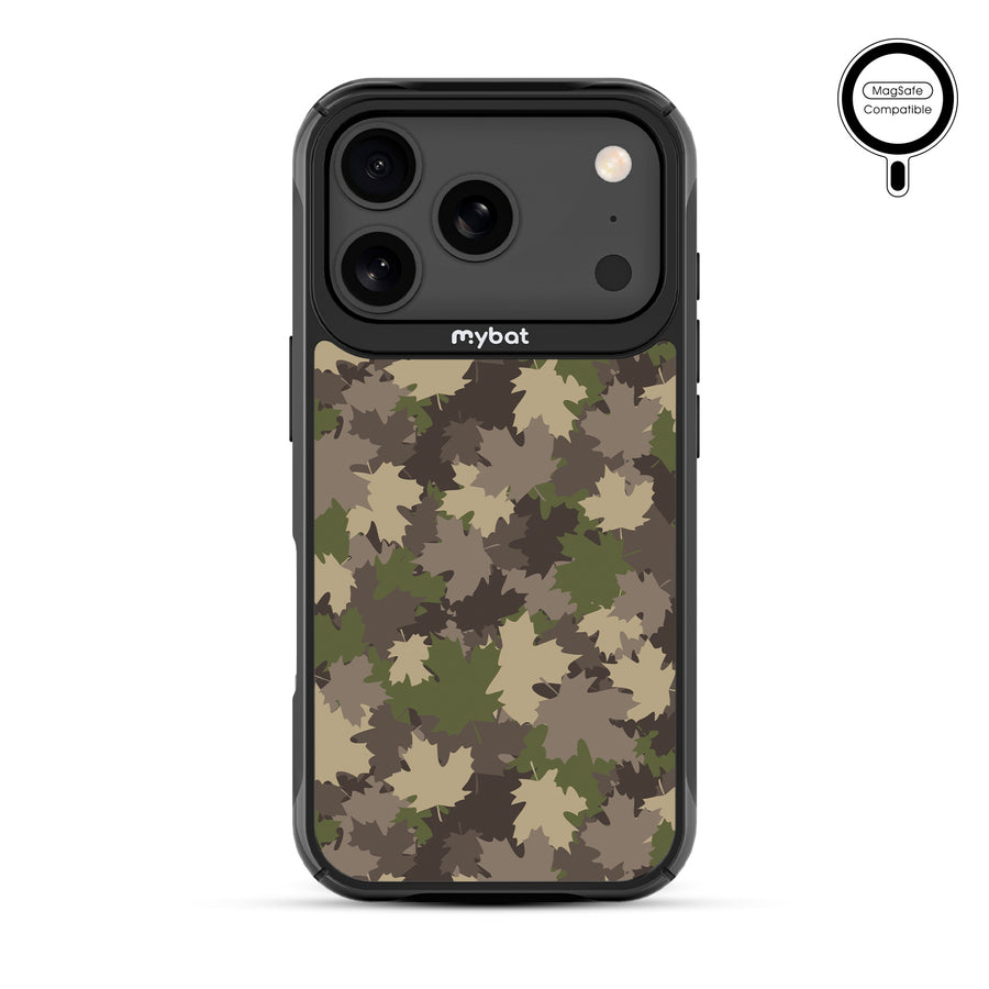 MyBat Design Lab Series MagSafe Case for Apple iPhone 17 Pro - Leaf Camo - MIP17PCSLESMSMP445-3.jpg