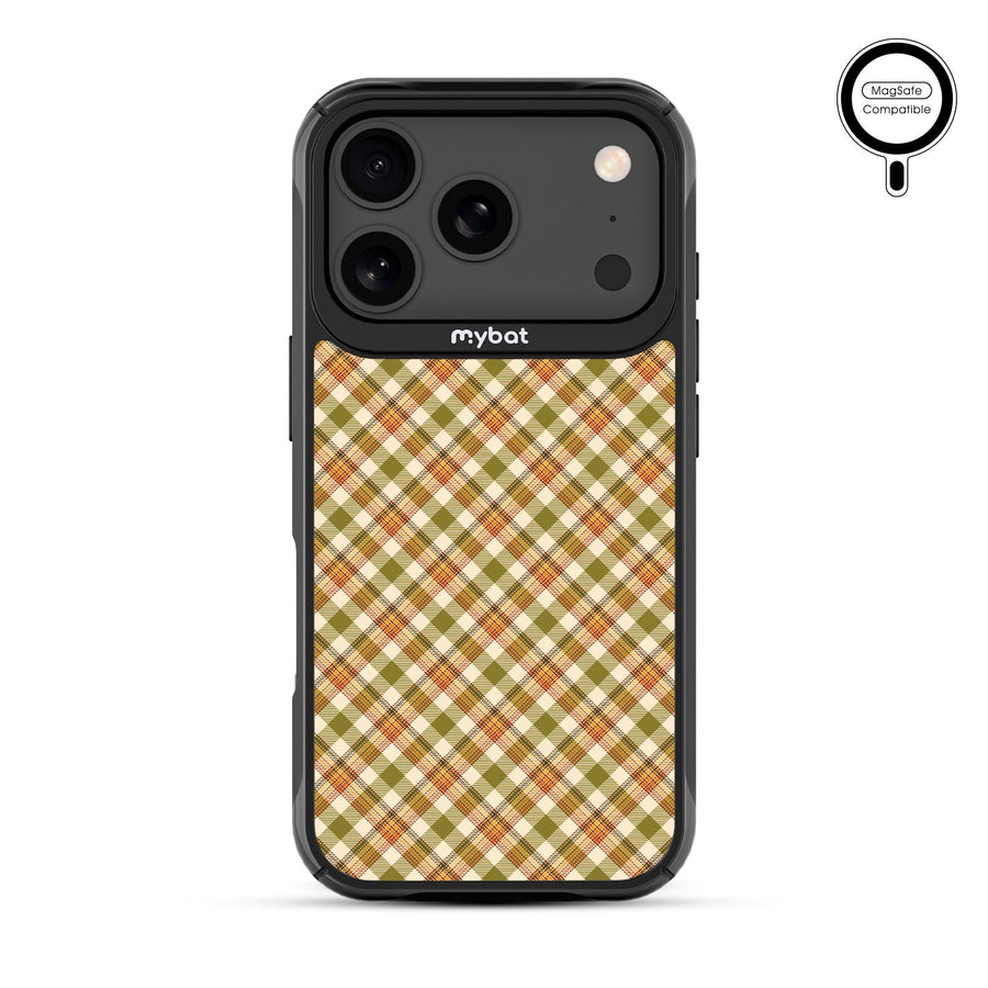 MyBat Design Lab Series MagSafe Case for Apple iPhone 17 Pro - Autumn Tartan
