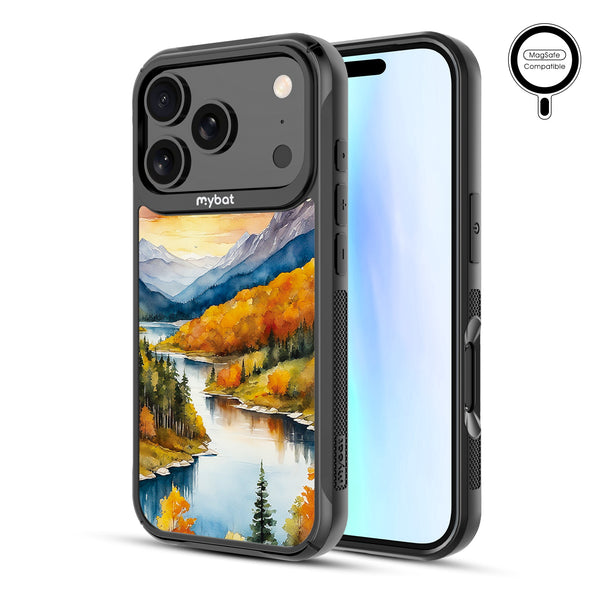 MyBat Design Lab Series MagSafe Case for Apple iPhone 17 Pro - Impressionist Foliage - MIP17PCSLESMSMP452-2.jpg