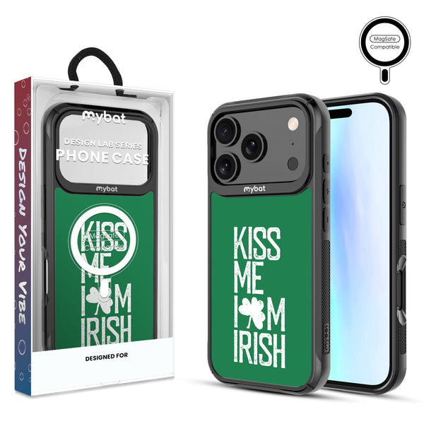MyBat Design Lab Series MagSafe Case for Apple iPhone 17 Pro - Kiss Me I'm Irish - MIP17PCSLESMSMP465-1.jpg