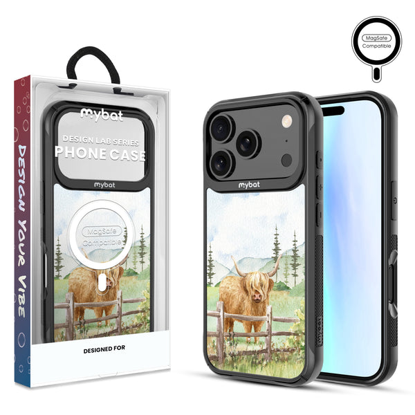 MyBat Design Lab Series MagSafe Case for Apple iPhone 17 Pro - Highland Cow - MIP17PCSLESMSMP470-1.jpg