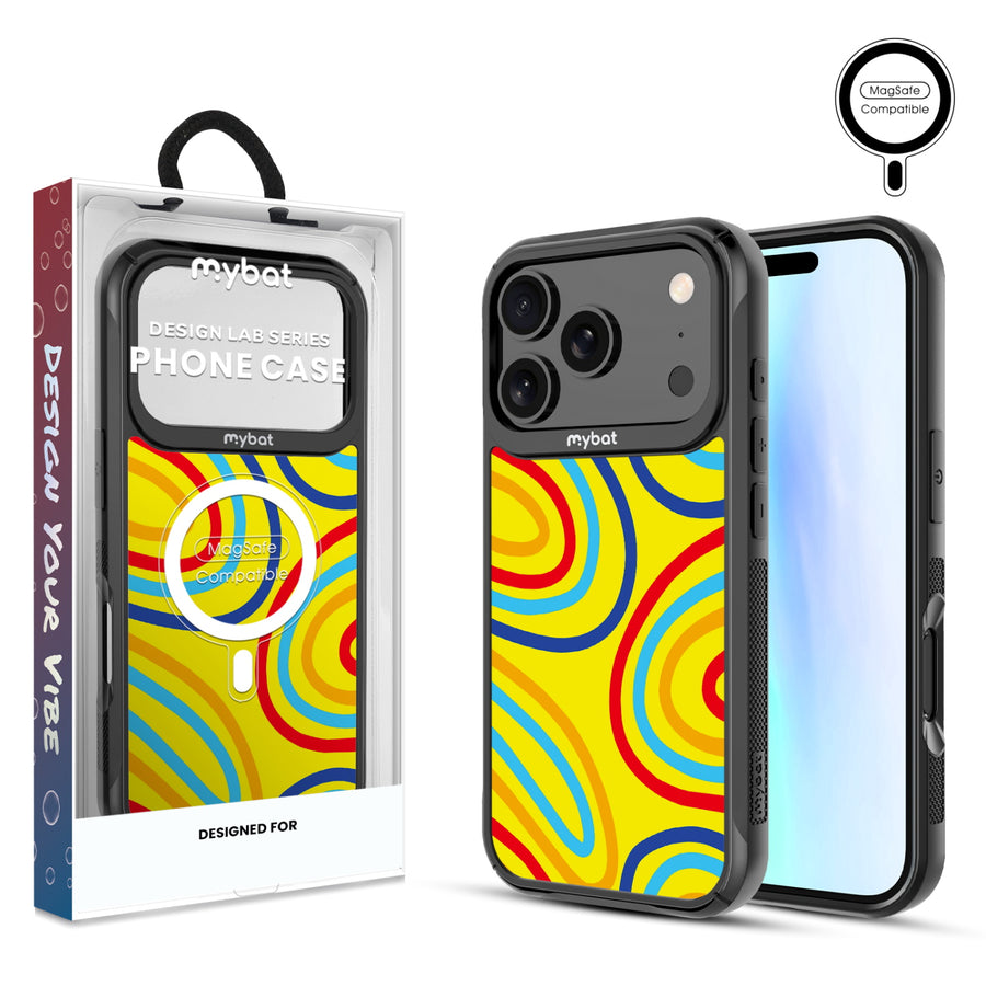 MyBat Design Lab Series MagSafe Case for Apple iPhone 17 Pro – Rainbow Waves - MIP17PCSLESMSMP499-1.jpg