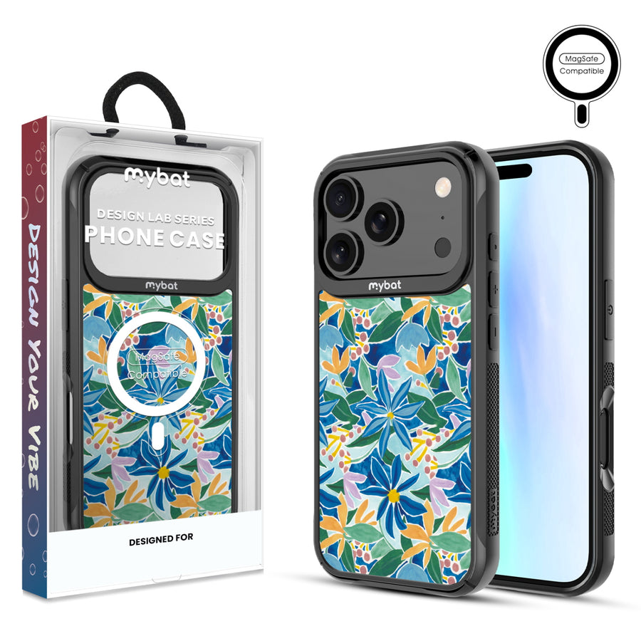 MyBat Design Lab Series MagSafe Case for Apple iPhone 17 Pro – Exotic Bloom - MIP17PCSLESMSMP529.JPG