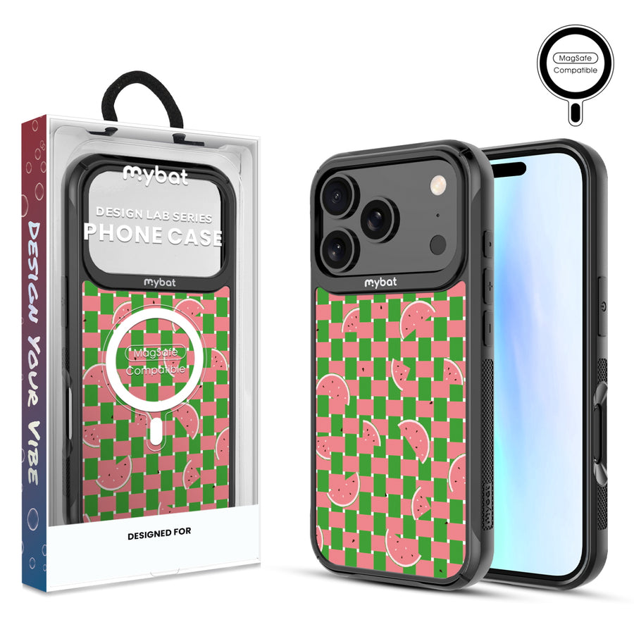 MyBat Design Lab Series MagSafe Case for Apple iPhone 17 Pro – Watermelon Patch - MIP17PCSLESMSMP533.JPG