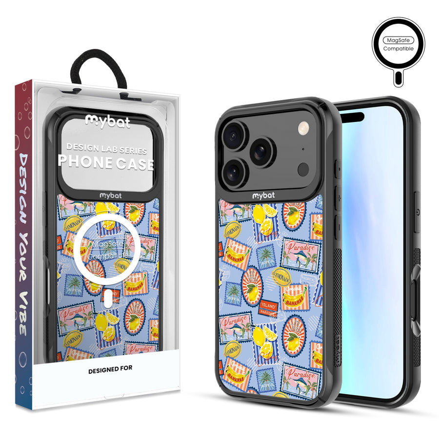 MyBat Design Lab Series MagSafe Case for Apple iPhone 17 Pro – Summer Stamps - MIP17PCSLESMSMP537.JPG