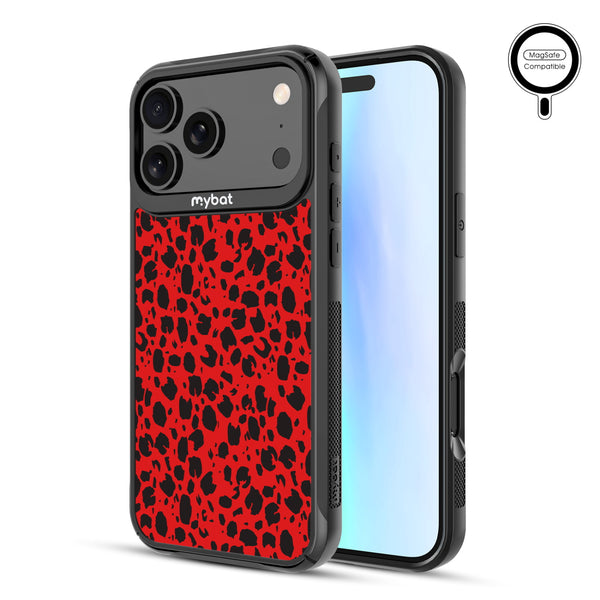 MyBat Design Lab Series MagSafe Case for Apple iPhone 17 Pro Max - Red Leopard Print - MIP17PMCSLESMSMP008-2.jpg