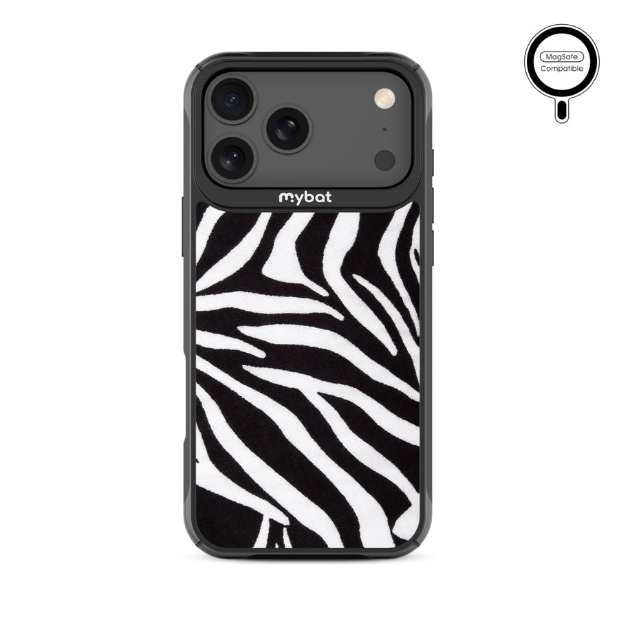 MyBat Design Lab Series MagSafe Case for Apple iPhone 17 Pro Max - Zebra Print - MIP17PMCSLESMSMP009-3.jpg