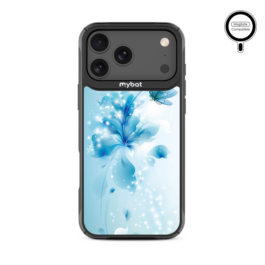 MyBat Design Lab Series MagSafe Case for Apple iPhone 17 Pro Max - Butterfly & Flowers - MIP17PMCSLESMSMP020-3.jpg