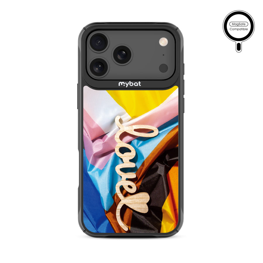 MyBat Design Lab Series MagSafe Case for Apple iPhone 17 Pro Max - Love is Love - MIP17PMCSLESMSMP037-3.jpg