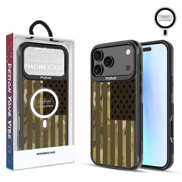 MyBat Design Lab Series MagSafe Case for Apple iPhone 17 Pro Max - Military Camouflage American Flag - MIP17PMCSLESMSMP054-1.jpg