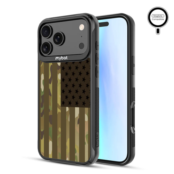MyBat Design Lab Series MagSafe Case for Apple iPhone 17 Pro Max - Military Camouflage American Flag - MIP17PMCSLESMSMP054-2.jpg
