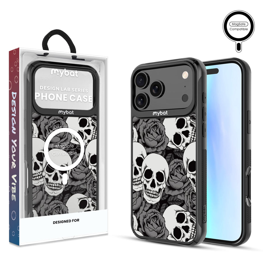 MyBat Design Lab Series MagSafe Case for Apple iPhone 17 Pro Max - Skull Garden