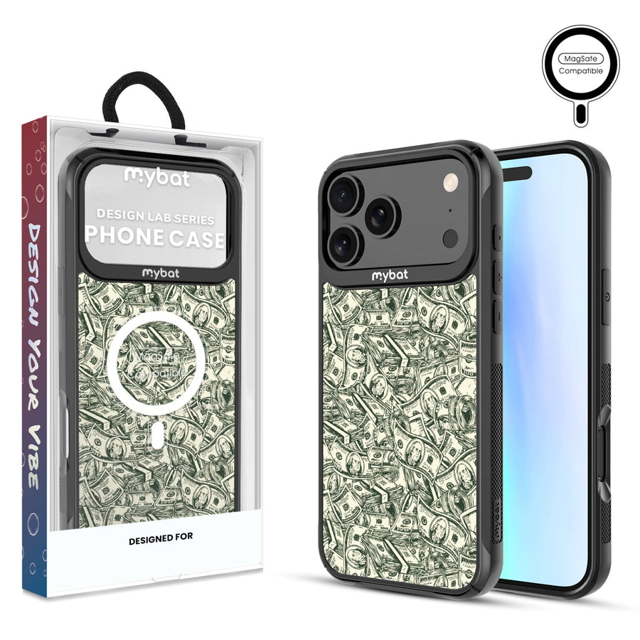 MyBat Design Lab Series MagSafe Case for Apple iPhone 17 Pro Max - Money Stack