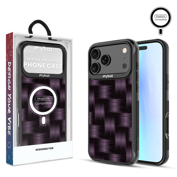 MyBat Design Lab Series MagSafe Case for Apple iPhone 17 Pro Max - Woven Carbon Fiber - MIP17PMCSLESMSMP085-1.jpg