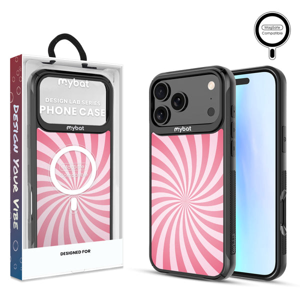 MyBat Design Lab Series MagSafe Case for Apple iPhone 17 Pro Max - Candy Swirl - MIP17PMCSLESMSMP104-1.jpg
