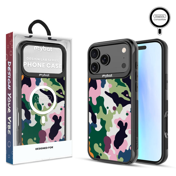 MyBat Design Lab Series MagSafe Case for Apple iPhone 17 Pro Max - Multicolor Camouflage - MIP17PMCSLESMSMP121-1.jpg