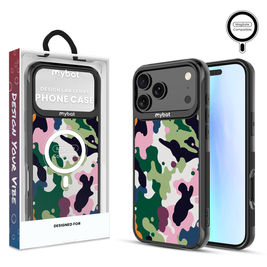 MyBat Design Lab Series MagSafe Case for Apple iPhone 17 Pro Max - Multicolor Camouflage - MIP17PMCSLESMSMP121-1.jpg
