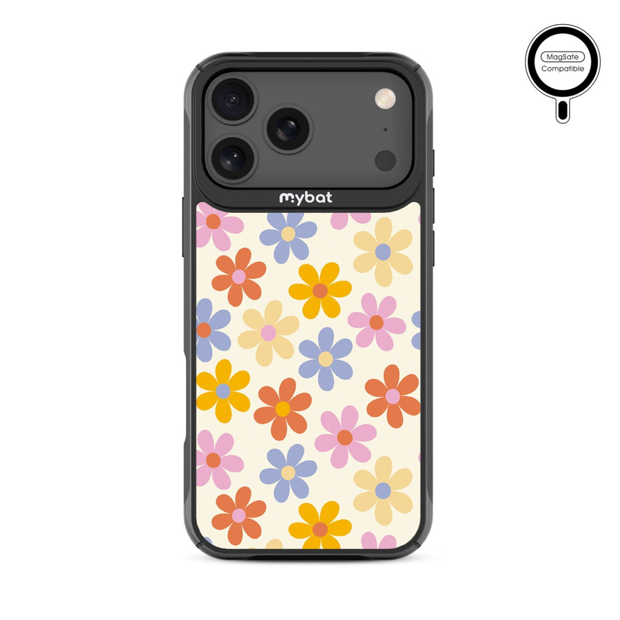 MyBat Design Lab Series MagSafe Case for Apple iPhone 17 Pro Max - Retro Daisies