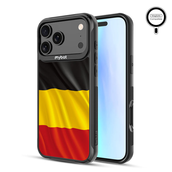 MyBat Design Lab Series MagSafe Case for Apple iPhone 17 Pro Max - Belgium Flag - MIP17PMCSLESMSMP142-2.jpg