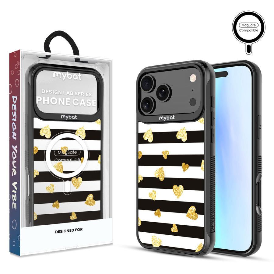 MyBat Design Lab Series MagSafe Case for Apple iPhone 17 Pro Max - Heart of Gold - MIP17PMCSLESMSMP166-1.jpg